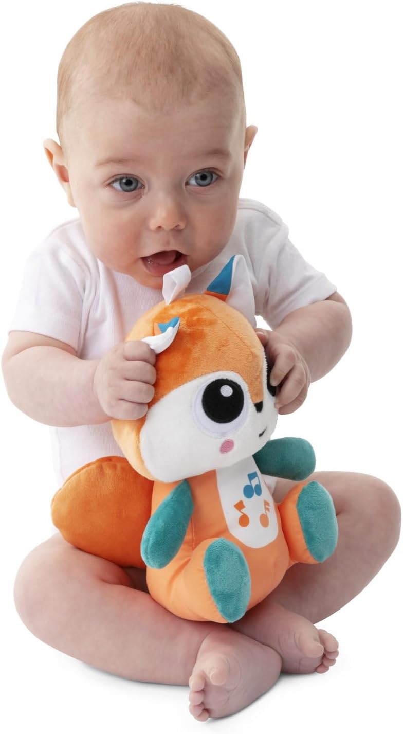 Chicco Waldzauber Baby Krabbeldecke mit Spielbogen, Multifunktionsspielbogen für Babys, 5 abnehmbare