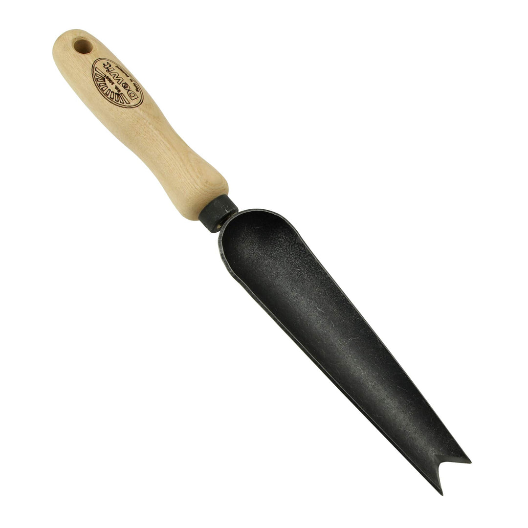 DeWit Unkraut-Kelle aus Borstahl 32 cm I Unkrautstecher in Bester Qualität I Profi Garten-Zubehör zu