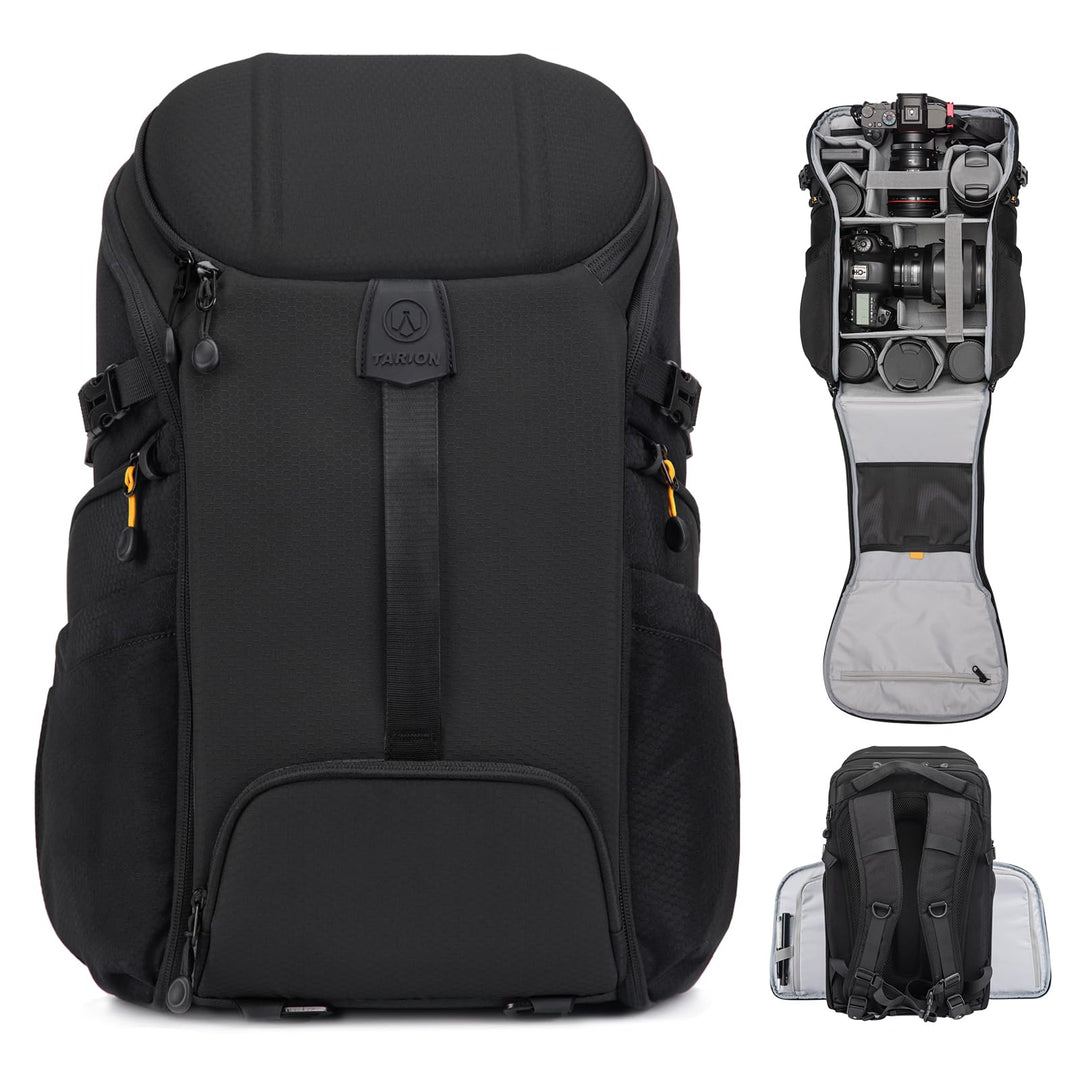 TARION Kamerarucksack Wandern Fotorucksack Gross Kamerarucksäcke Wasserfester Kamera Rucksack mit La