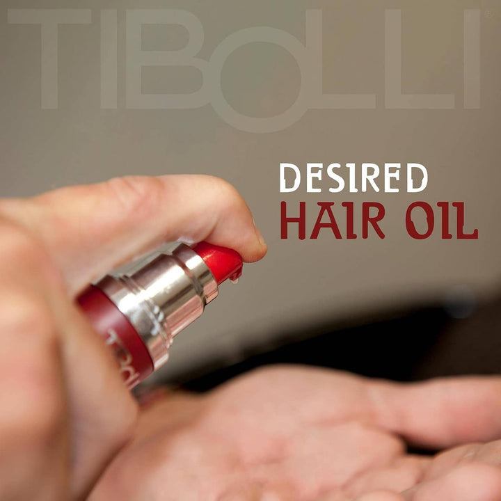 TIBOLLI Desired Hair Oil (1 FL Oz / 30ml) Zur Beseitigung von Frizz und trockenem, geschädigtem Haar