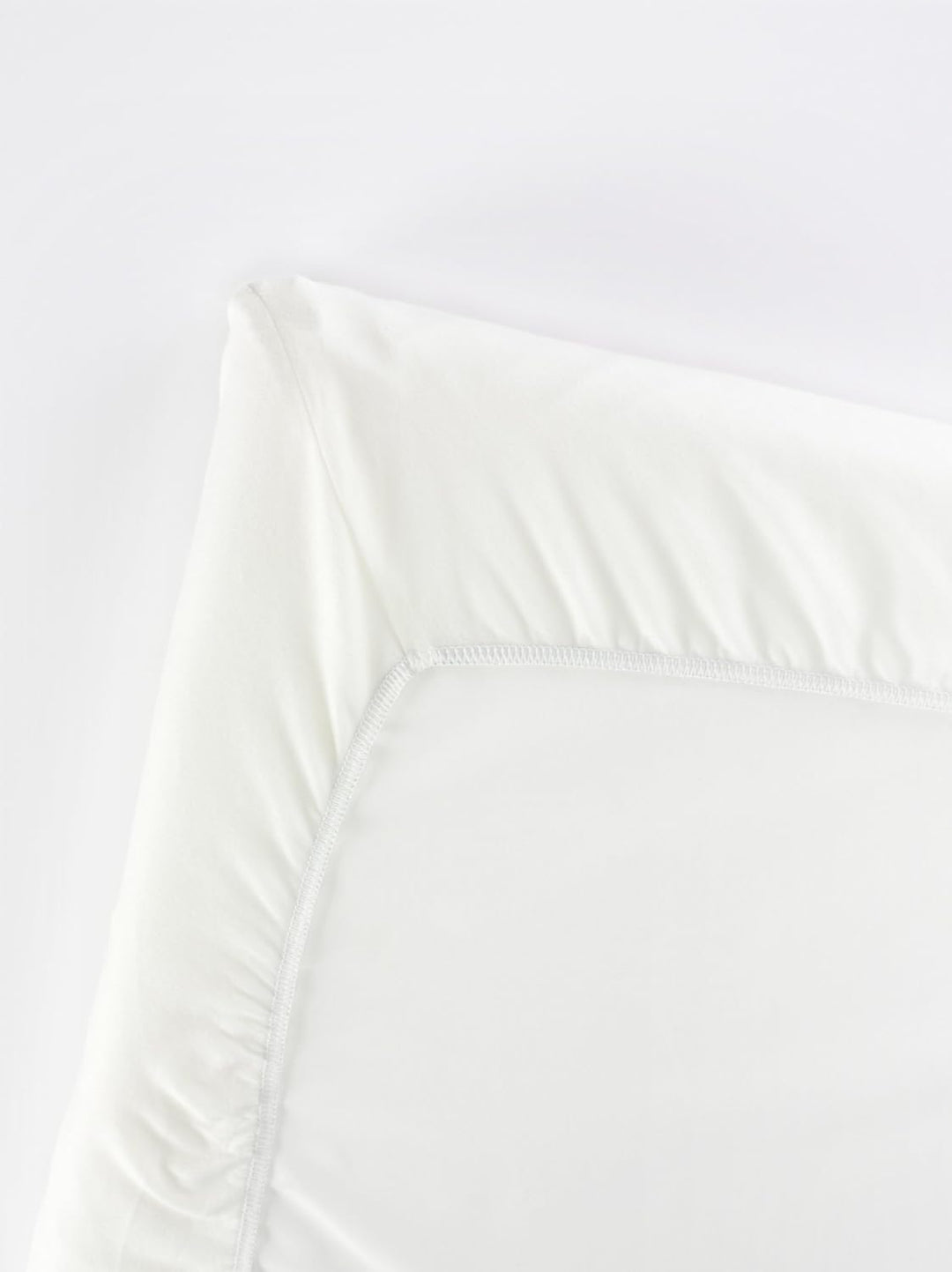 BabyBjörn Spannbetttuch für Reisebett Weiss, Bio, Spannbetttuch für Reisebett