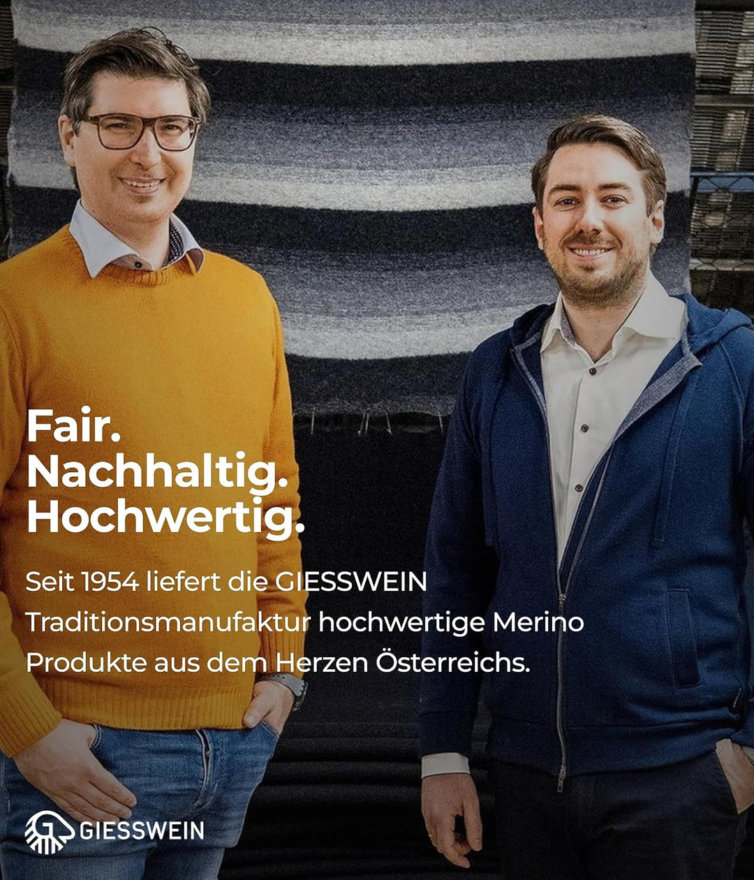 GIESSWEIN Merino Lambswool Cape - Eleganter Feinstrick Überwurf aus Lammwolle, Merinowolle Cape für