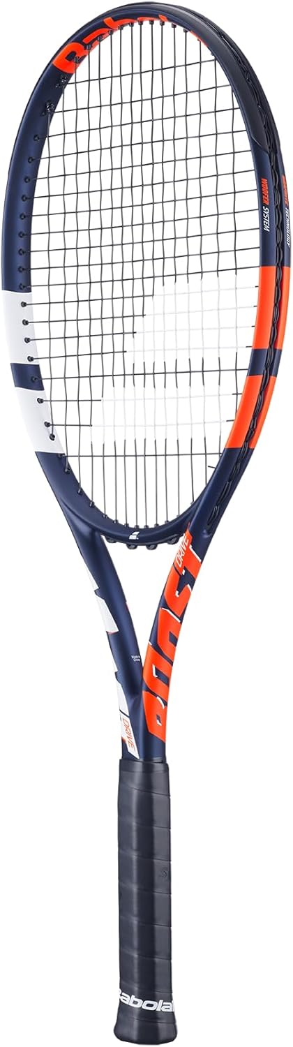 Babolat, Tennisschläger Modell Boost Drive, Leichter Graphitrahmen, Grosses Schlägerkopf, Besaitungs
