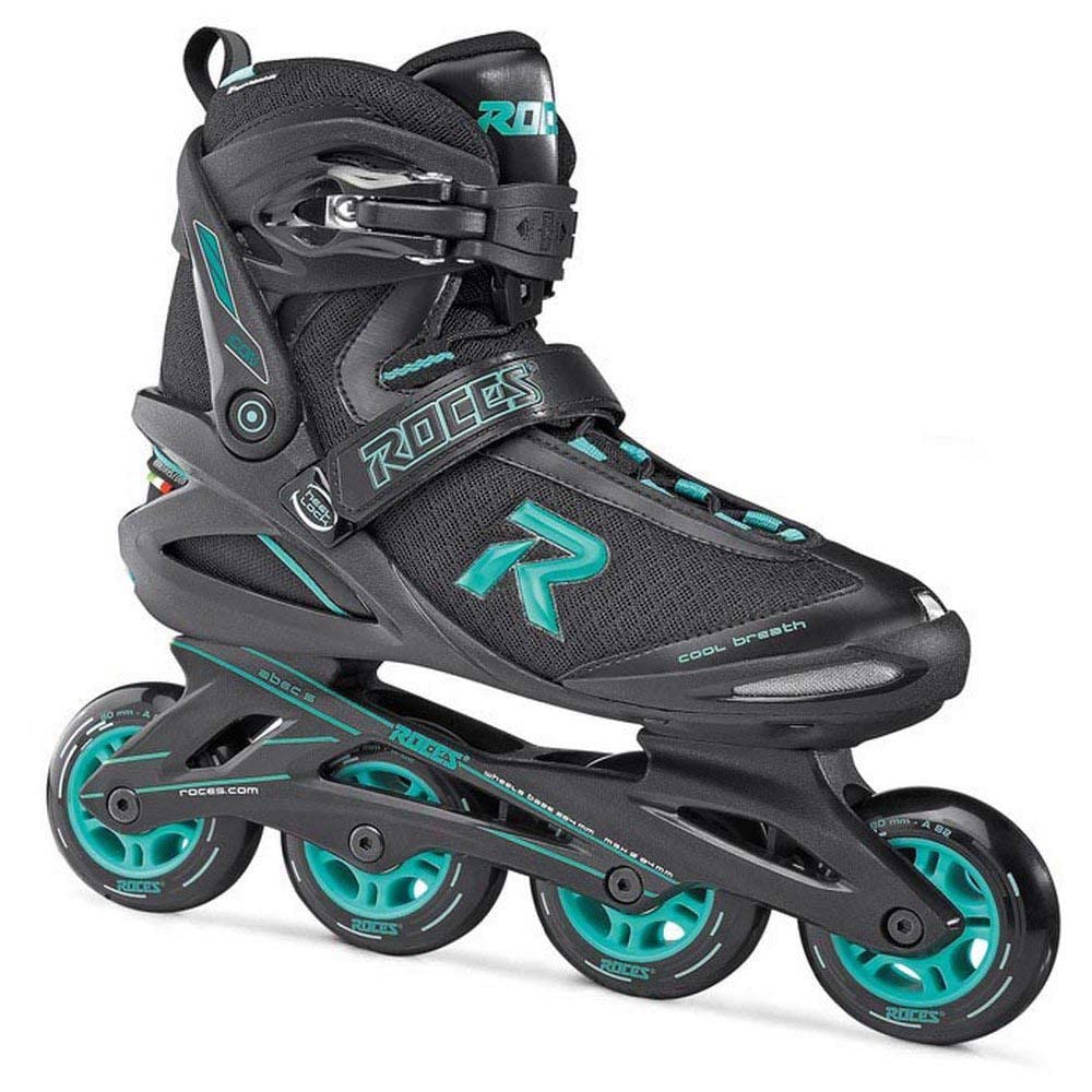 Roces Damen Icon Inliner 38 black/aqua, 38 black/aqua