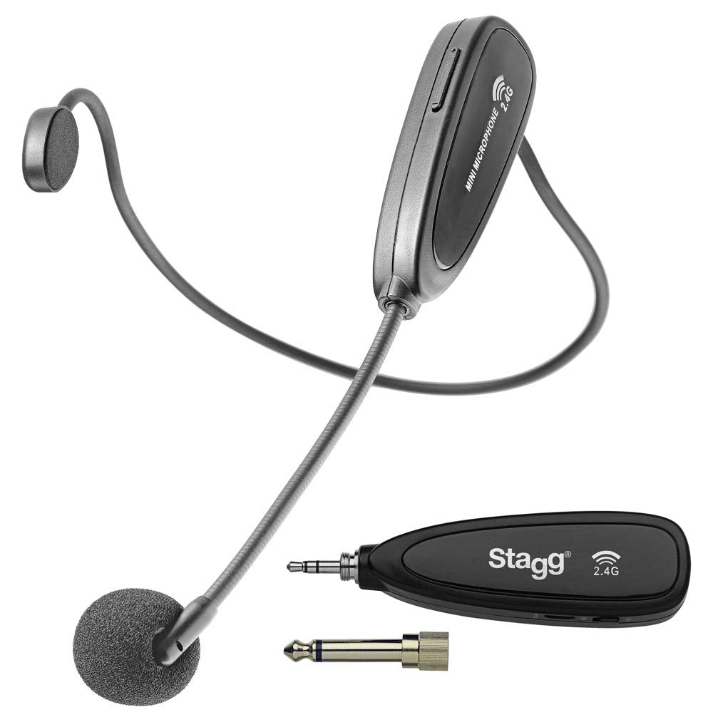 Stagg SUW 12H-BK 2,4 GHz Wireless Headset Set