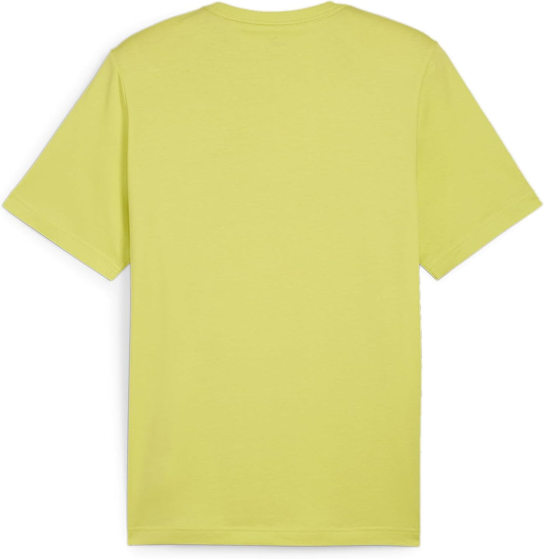 PUMA Herren Ess Logo Tee T-shirt S Lime Sheen Green, S Lime Sheen Green