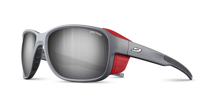 Julbo Für Herren Montebianco 2 Lunettes de Soleil Einheitsgrösse Grau / Rot, Einheitsgrösse Grau / R