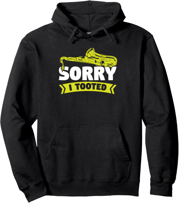 Entschuldigung, ich habe Saxophonmusik Pullover Hoodie