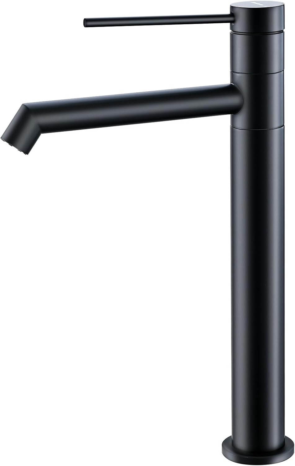 Waschtischarmatur 360° drehbar Wasserhahn Bad mit Warm- und Kaltwassermischer Auslaufhöhe 222 mm bad