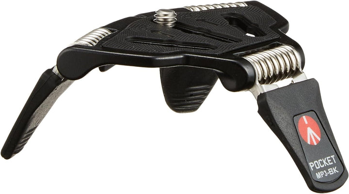 Manfrotto MP3-BK Pocket Tischstativ Grösse L schwarz schwarz Grande Stativ, schwarz Grande Stativ
