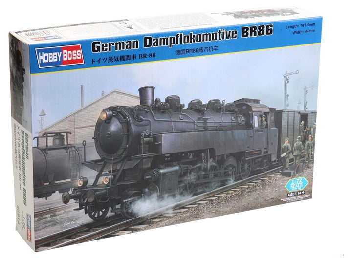 Hobby Boss 82914 Modellbausatz German Dampflokomotive BR86