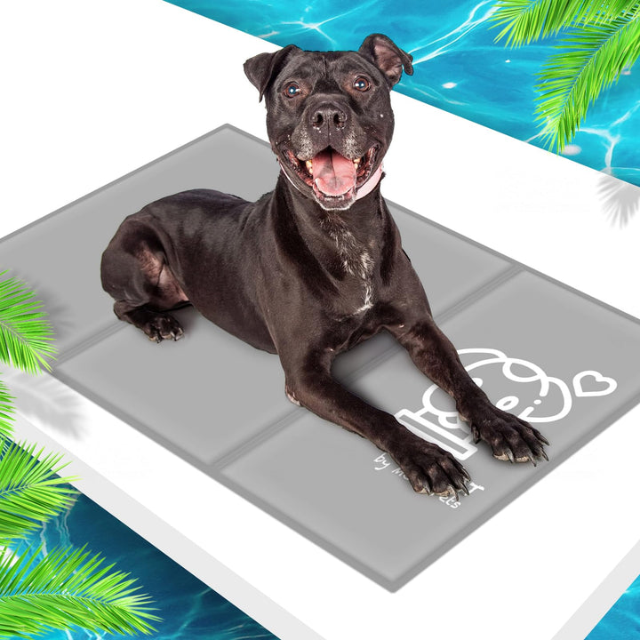 Pawtasy Kühlmatte für Hund, Kühldecke Hunde, Kühlkissen mit Ungiftiges Gel für Grosse Mittelgrosse H