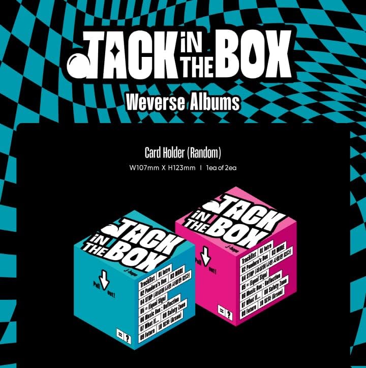Big Hit Entertainment J-HOPE - Jack In The Box Weverse Album+Store Gift card, BHE0178