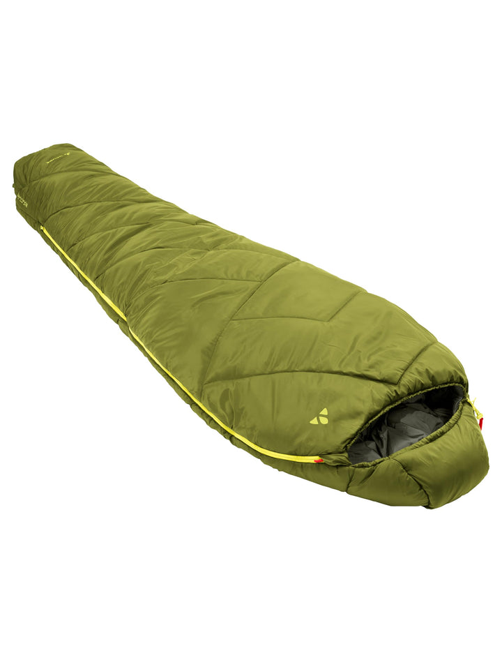 VAUDE Mumienschlafsack Sioux 800 II Blau, atmungsaktiver 3-Jahreszeiten Schlafsack 2°C – 8°C, kompak
