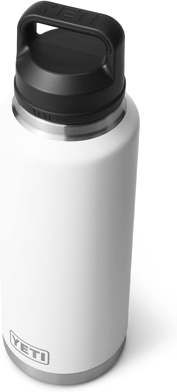 YETI Rambler Flasche Mit Chug-verschluss, White, 46oz (1.4L) Weiss/Opulenter Garten, Weiss/Opulenter