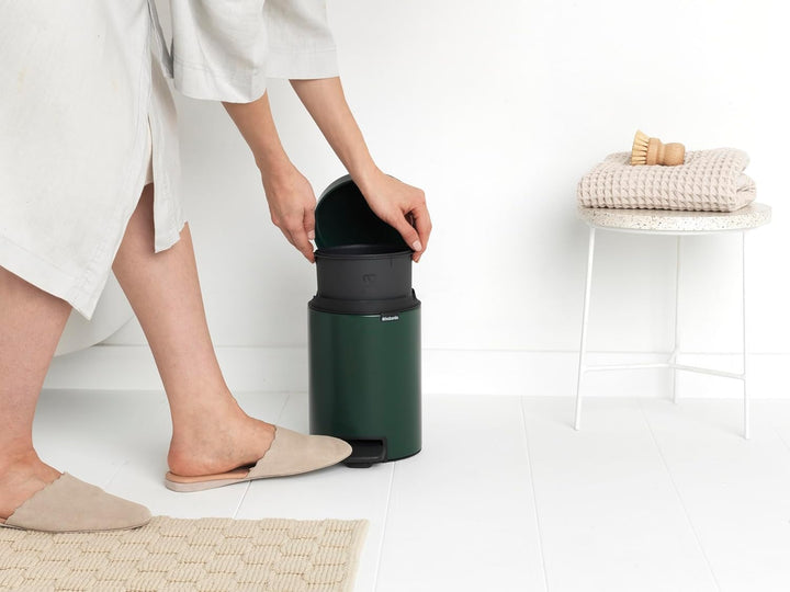 Brabantia Badezimmereimer, Pine Green, 3L 3 Liter Pine Green, 3 Liter Pine Green