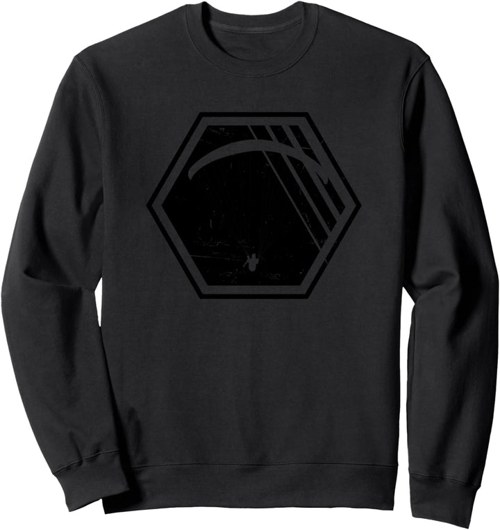 Gleitschirm Damen Herren Vintage Gleitschirm Sweatshirt