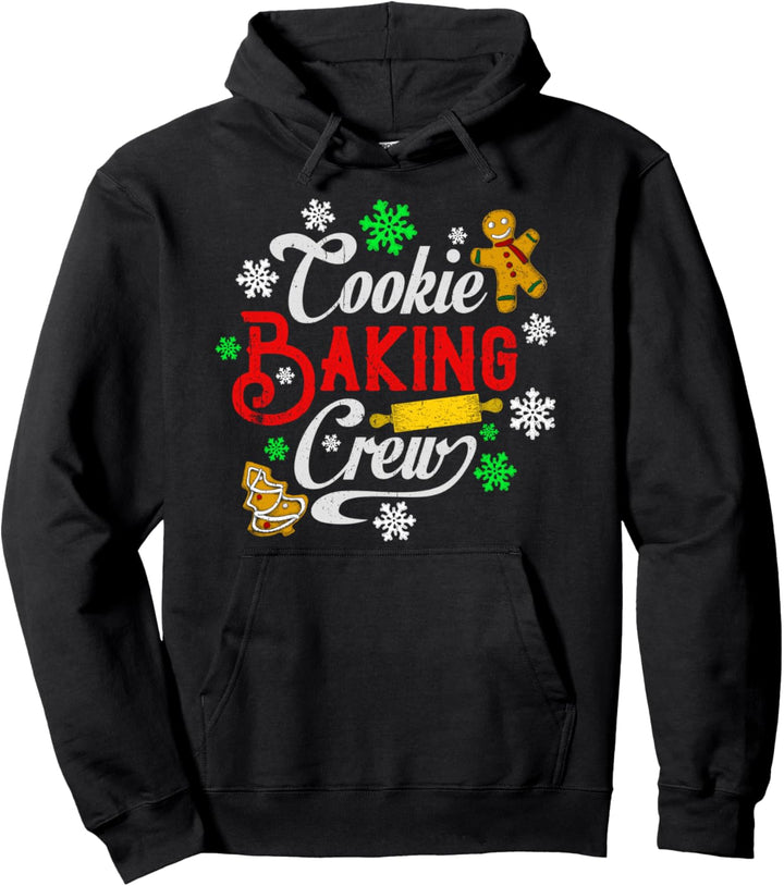 Keksbäcker-Crew Weihnachtsbäcker Lebkuchen Pullover Hoodie