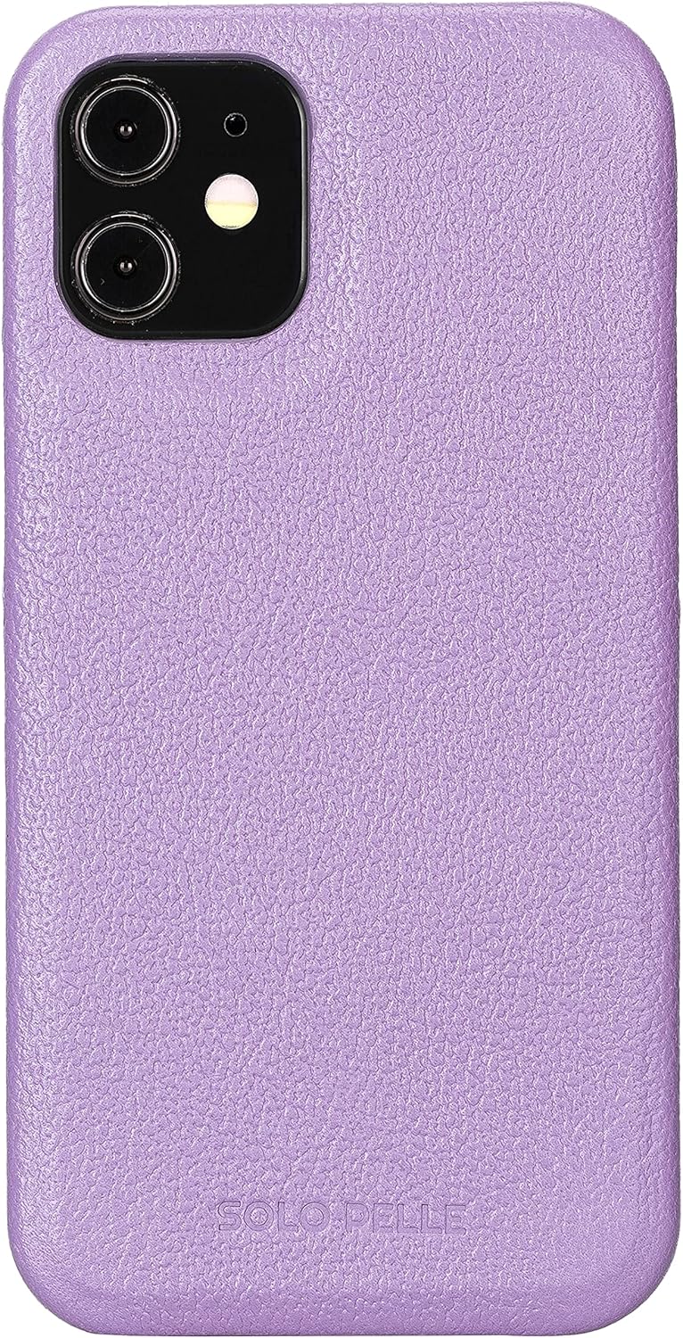 Solo Pelle Lederhülle für das Apple iPhone 12 Mini in 5.4 Zoll Princeton Case Leder Hülle Ledertasch