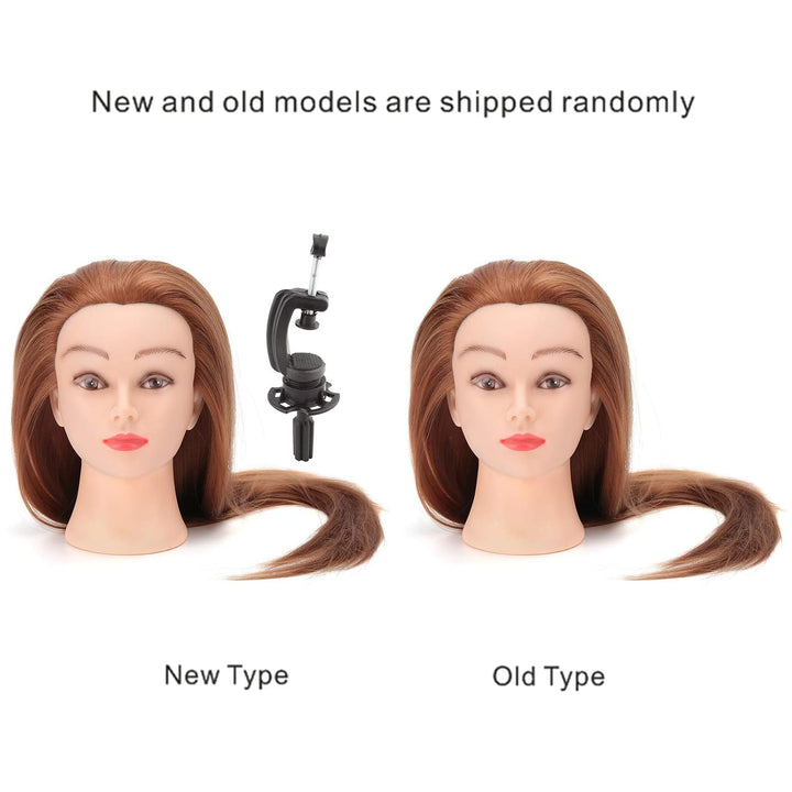 Haar Training Kopf Schaufensterpuppe Kopf Synthetische Faser Schaufensterpuppe Kopf Friseur Training