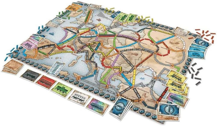 ¡Aventureros al Tren! LFCABI127 Abenteurer den Zug. – Brettspiel - Spanische Sprache