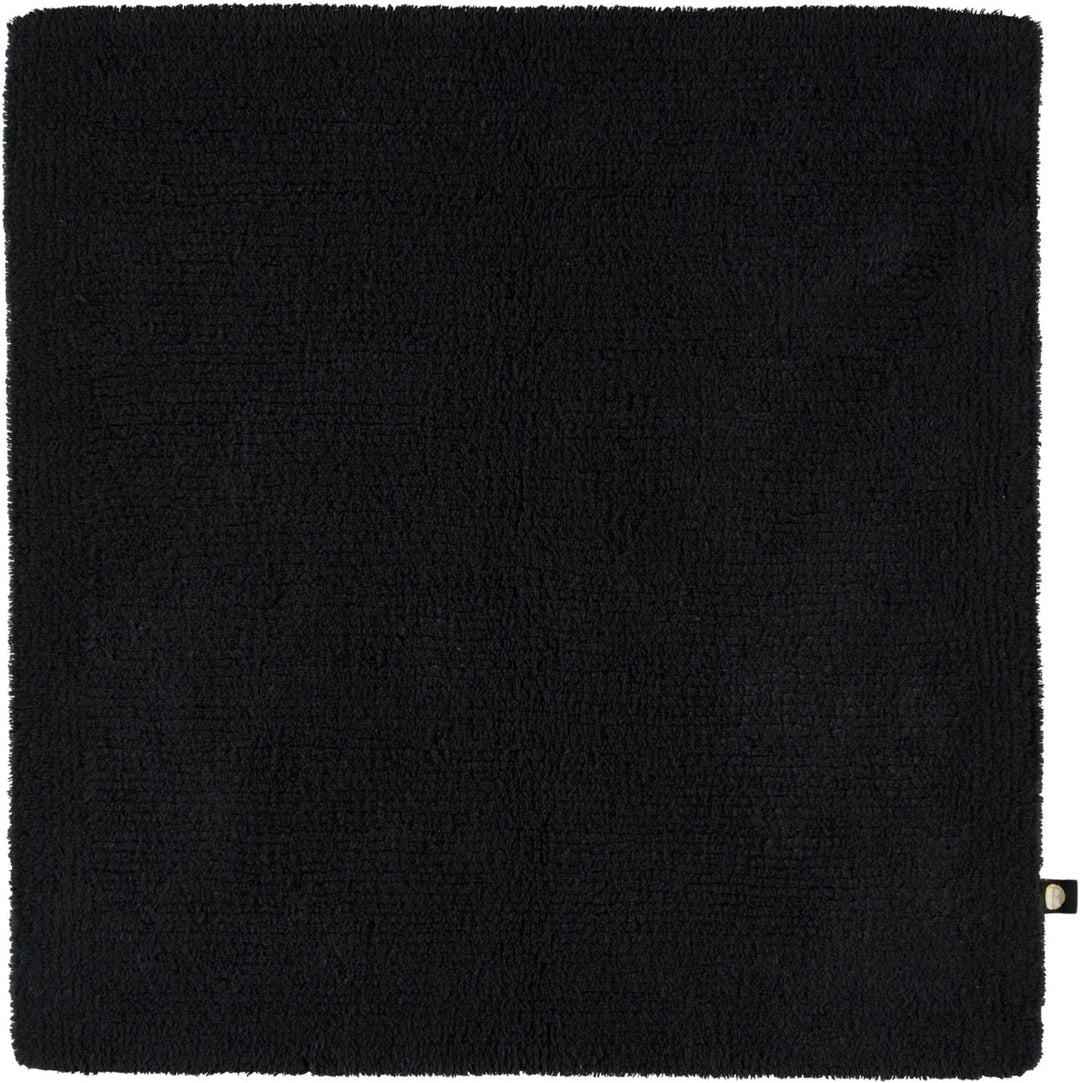 Rhomtuft Badteppiche Pur schwarz - 15 60x60 cm, 60x60 cm