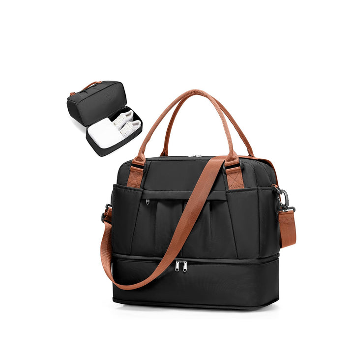 SEAFEW Reisetasche 24L, 40x30x20 Ryanair Handgepäck Tasche für Flugzeug Weekender Sporttasche Damen