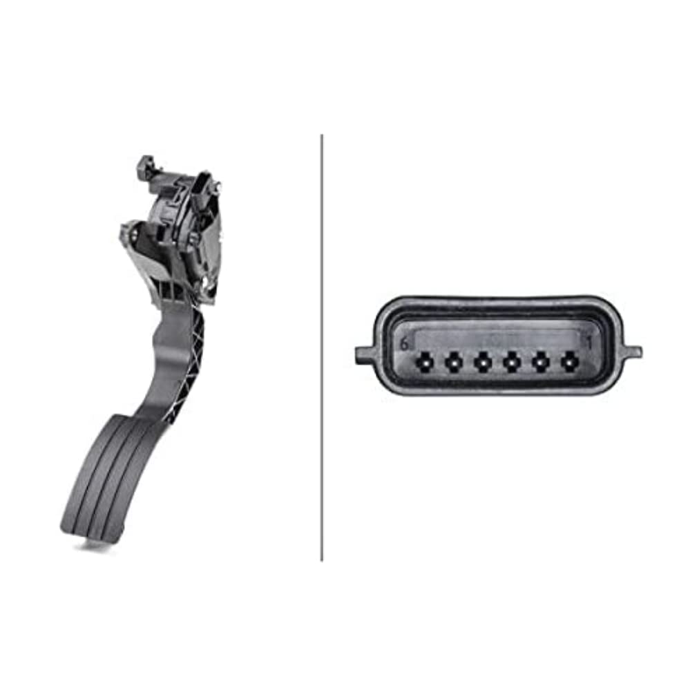 HELLA 6PV 009 978-711 Sensor, Fahrpedalstellung - für Linkslenker - Automatikgetriebe