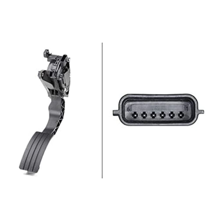HELLA 6PV 009 978-711 Sensor, Fahrpedalstellung - für Linkslenker - Automatikgetriebe