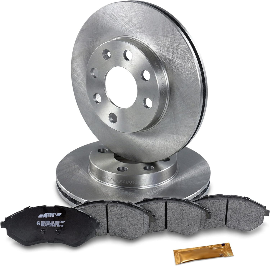 Bremsenset Vorderachse inkl. Bremsscheiben Belüftet Ø 236 mm + Bremsbeläge Vorne