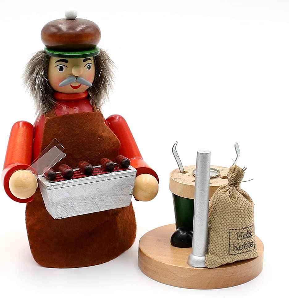 Räuchermann als Grillmeister, ca. 20 cm, Grillmeister