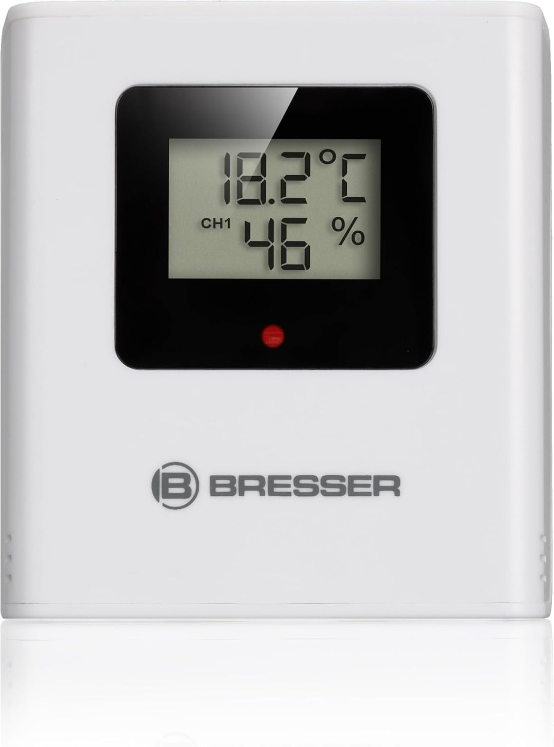Bresser Wetterstation Funk mit Aussensensor Neomeo V mit Farbdisplay, Holzoptik, 24/48h Wettervorher