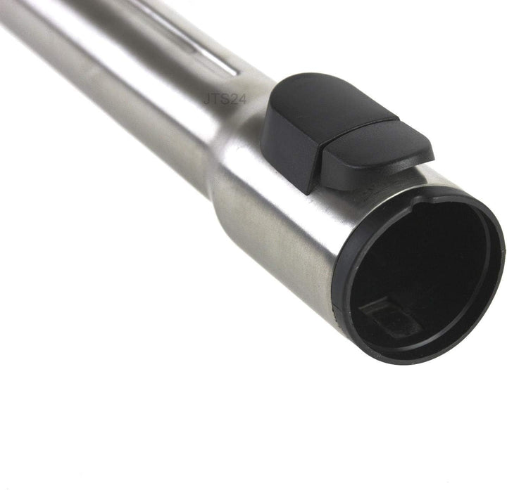 DeClean Staubsaugerrohr Saugrohr Rohr kompatibel mit Miele Staubsauger 5658813 5658812 Edelstahl 102