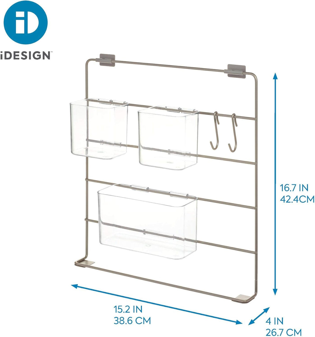 InterDesign iDesign Ariel Untertischunterschrank-Organizer, 42,4 x 38,6 x 10,3 cm Unterschrank-organ
