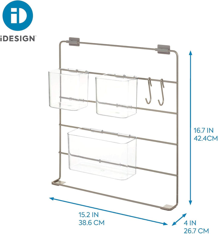 InterDesign iDesign Ariel Untertischunterschrank-Organizer, 42,4 x 38,6 x 10,3 cm Unterschrank-organ