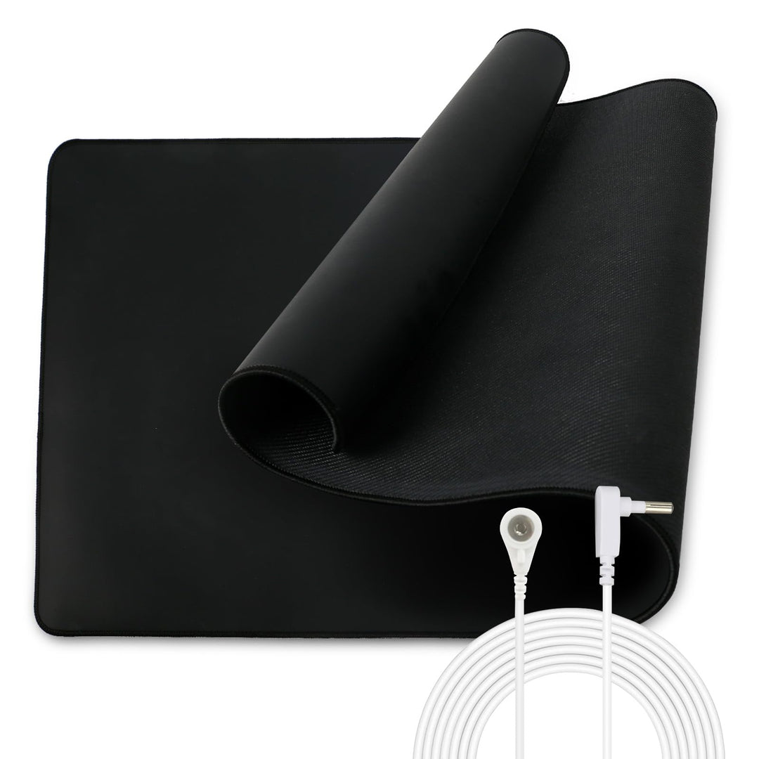 Erdungsmatte mit EU Kabel, Grounding Mat for Earthing, Erdungsmatten-Set für Besseren Schlaf, Ground