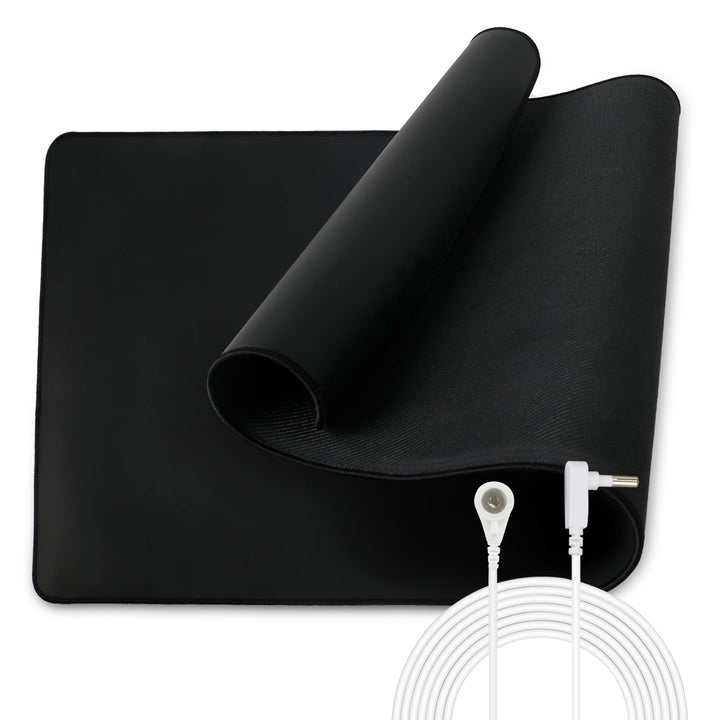 Erdungsmatte mit EU Kabel, Grounding Mat for Earthing, Erdungsmatten-Set für Besseren Schlaf, Ground