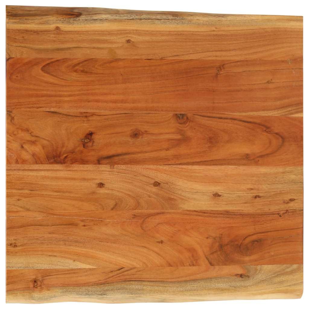 vidaXL Tischplatte, Holzplatte Quadratisch, Massivholzplatte für Bartisch Beistelltisch Esstisch, Er
