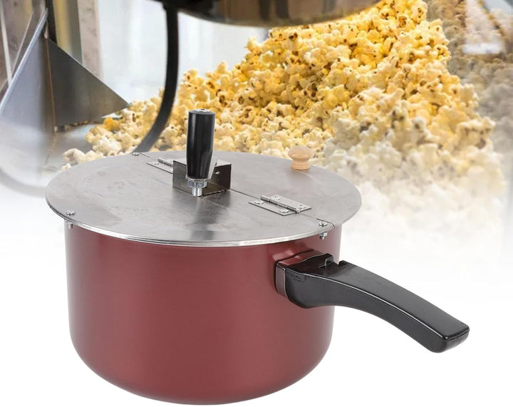 Edelstahl Popcorn Popper, Herdplatte Popcorn Maker handbetrieben, kompaktes Design, Popcorn Topf mit