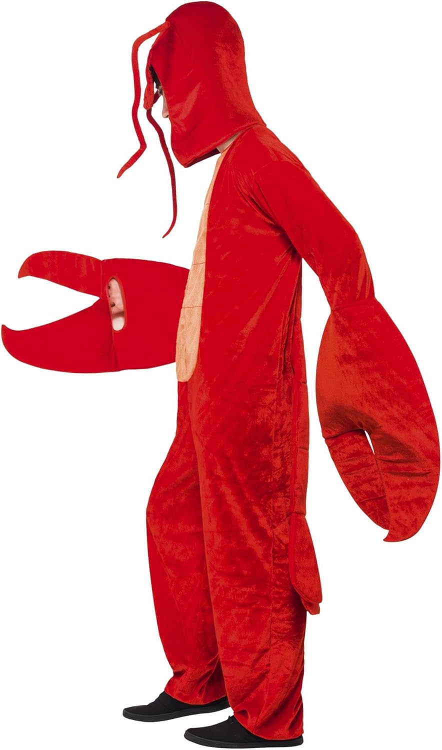 Smiffys Lobster Adult Costume, Red, One Size