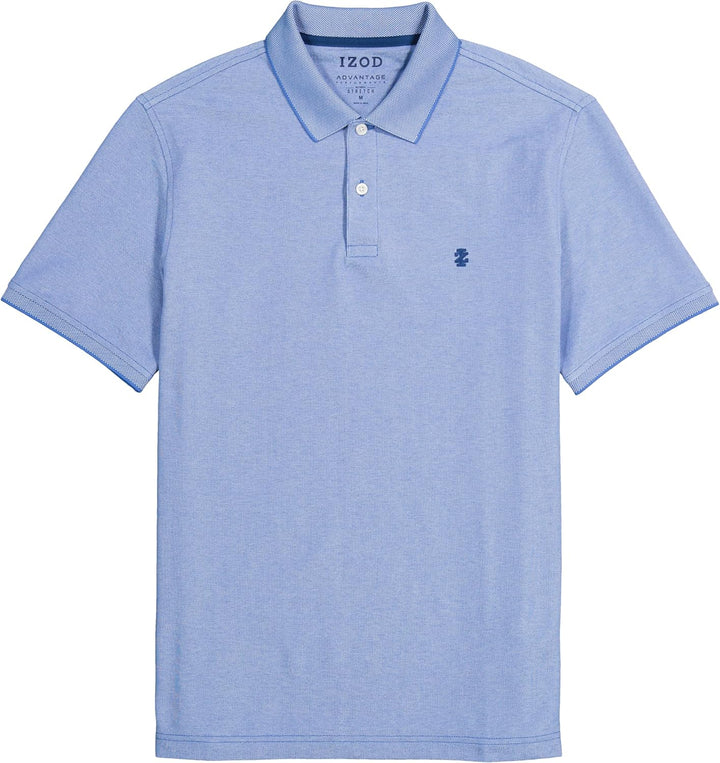 IZOD Herren Big & Tall Advantage Performance Polohemd Schmale Passform L Helles Kobaltblau