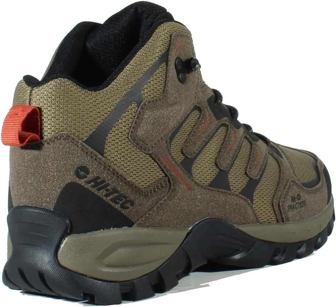 HI-TEC – Bergschuhe Herren Cervus Mid WP | Herren-Trekkingstiefel mit Membran, Gummisohle, Fersensta