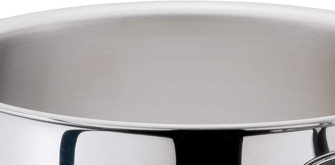 Spring Fusion 2+ Fleischtopf, 16 cm, 5-Lagen-Mehrschichtmaterial, Griffe mit Silikonummantelung, Inn