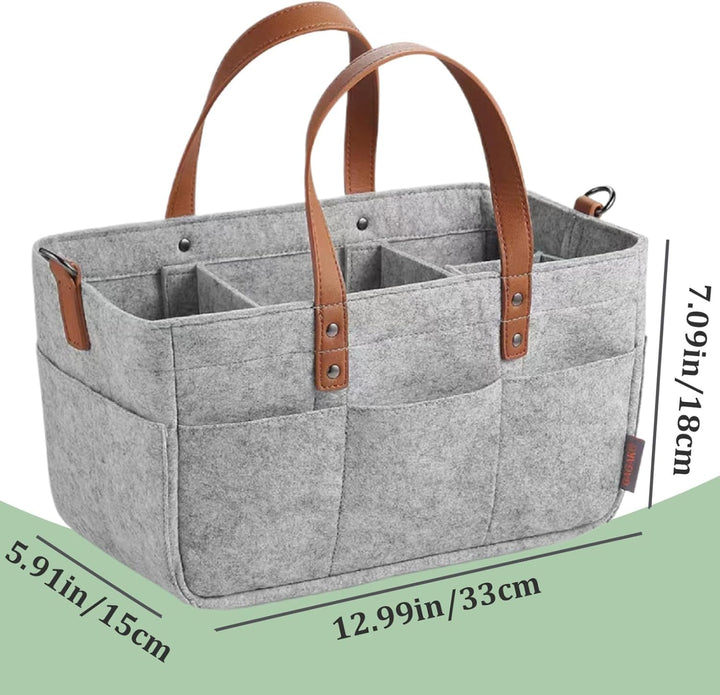 Baby Windel Caddy, Windel Caddy Organizer Baby Aufbewahrung tragbarer Windel Caddy Organizer Faltbar