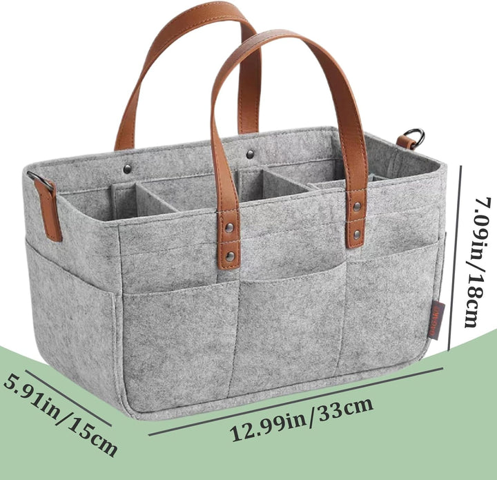 Windel Caddy Organizer, Baby Windel Caddy, tragbarer Windel Caddy Organizer Faltbarer Kindergarten C