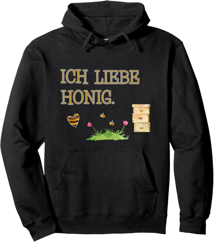 Imker Spruch Lustig Naturschutz Imkerei Honigbiene Zeidlerin Pullover Hoodie