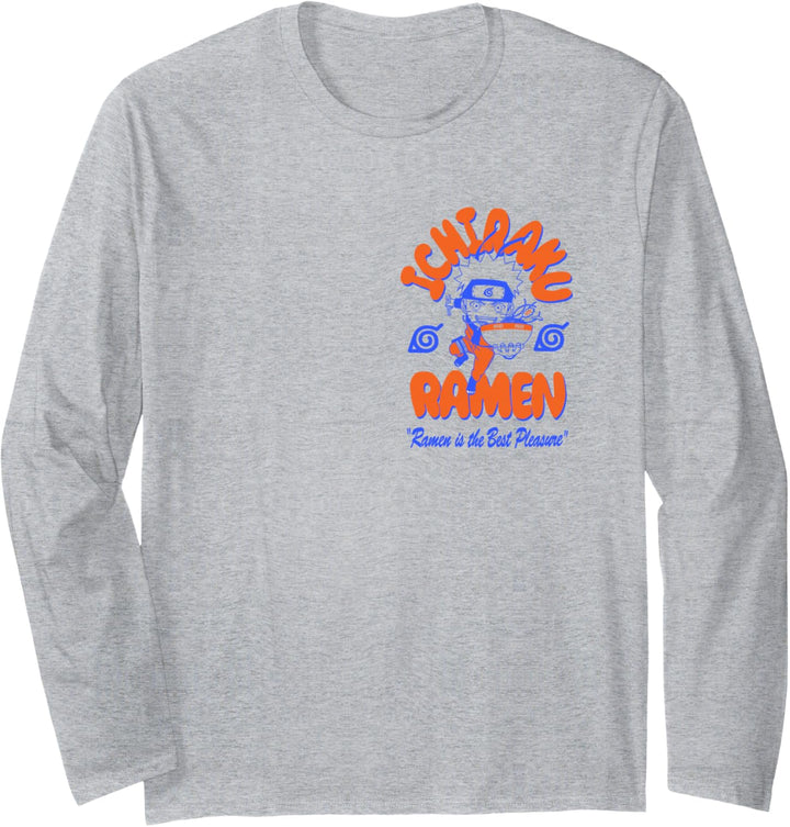 Naruto Shippuden Ichiraku Ramen Hüpfschrift Langarmshirt