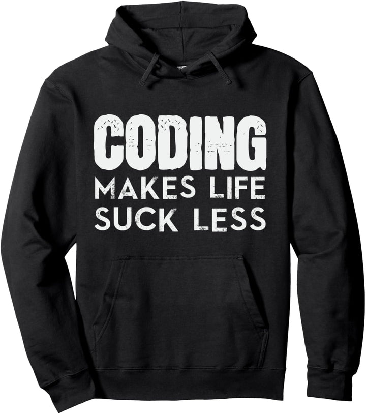 Coding Spruch Coder Programmierer Code Witz IT Pullover Hoodie