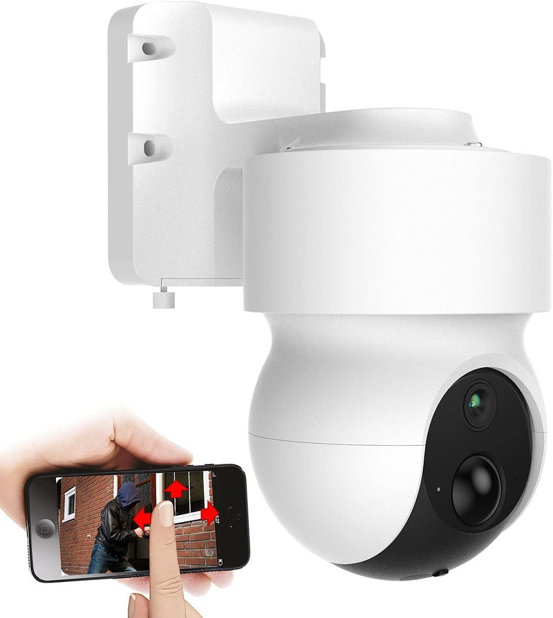 7links Outdoor Camera: Pan-Tilt-Akku-Überwachungskamera mit Full HD, WLAN & App, 120°, IP65 (Aussenk