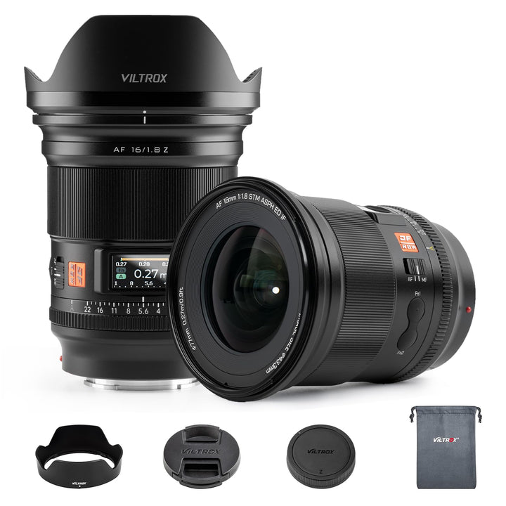 VILTROX 16mm F1.8 Full-Frame STM Autofokus Objektive für Nikon Z Mount Kamera Objektive Camera Lense